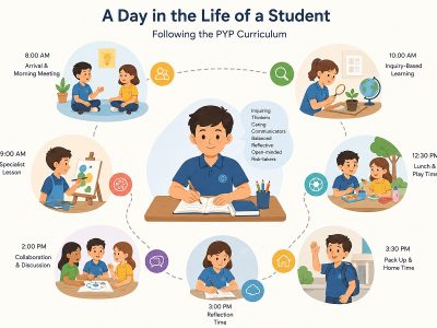 Student Following the PYP Curriculum
